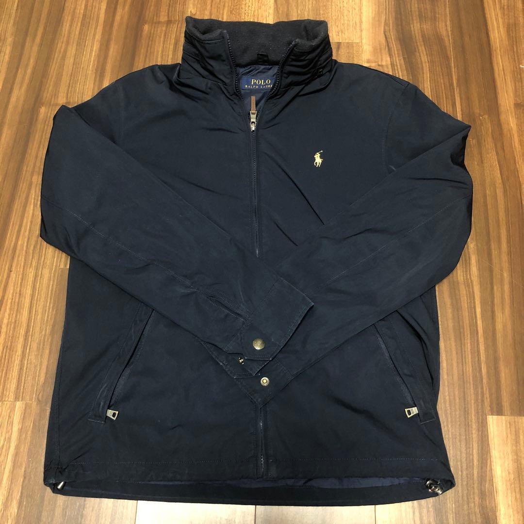 POLO RALPH LAUREN ネイビー ナイロンジャケット S