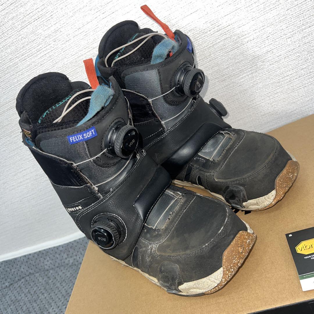 使用感あり BURTON Felix soft 24cm STEP ON ブーツ