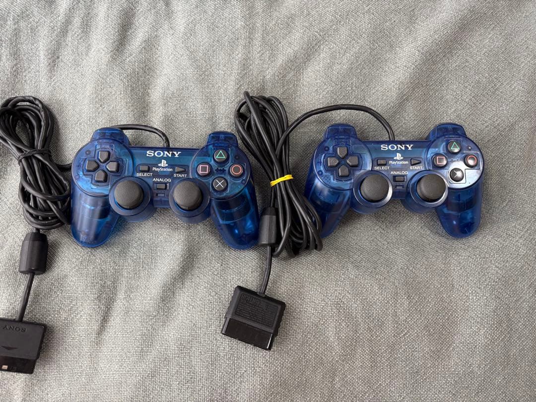 PlayStation2 デュアルショック2 コントローラー　オーシャンブルー