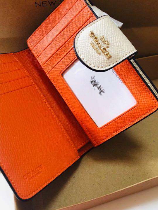 国産豊富な COACH 二つ折り財布 新品未使用 OYZ3H-m74421304382 ホワイト ミディアムウォレット 限定SALE
