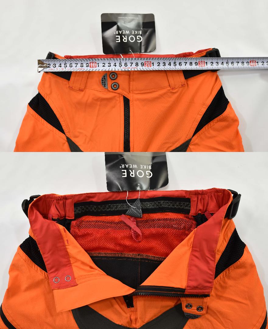 【初売り】 GORE社製☆ゴア オレンジ size:M ツアーショーツ Fusion2.0 Mサイズ