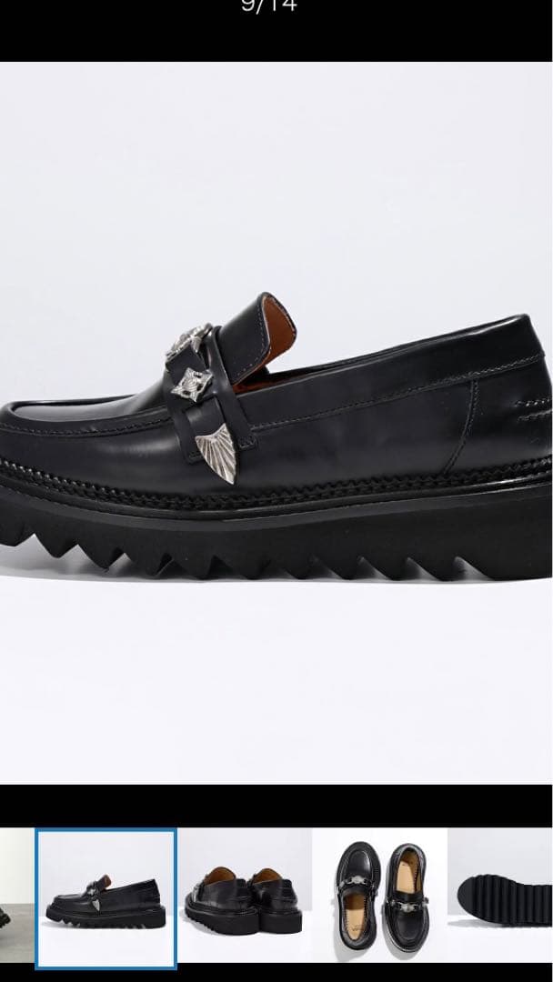 新品 TOGA PULLA トーガ プルラ ビット ローファー 新品 TOGA PULLA トーガ プルラ ビット ローファー