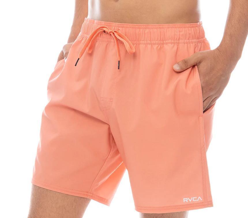新品 RVCA ルーカ　水陸両用　ボードショーツ　オレンジ系　L 25ss