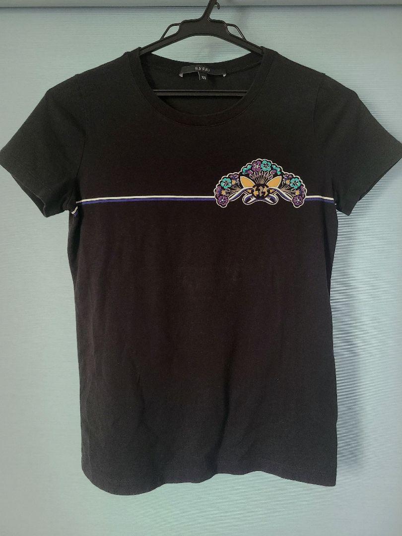 GUCCI グッチ レディース Tシャツ Sサイズ インターロッキング 花柄 GUCCI グッチ レディース Tシャツ XSサイズ インターロッキング