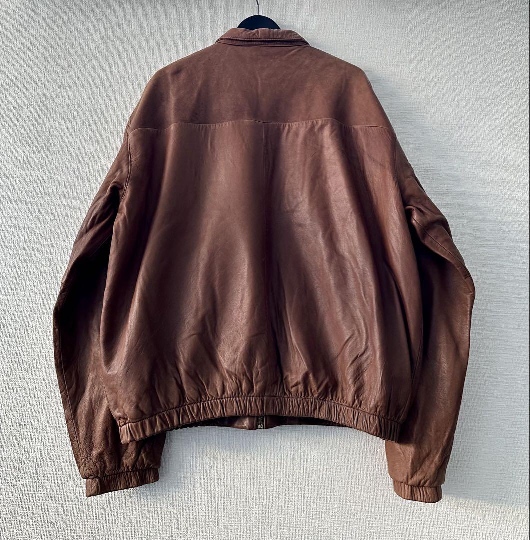 超スペシャル 90s ポニーマーク無 ラルフローレン レザー ジャケット L