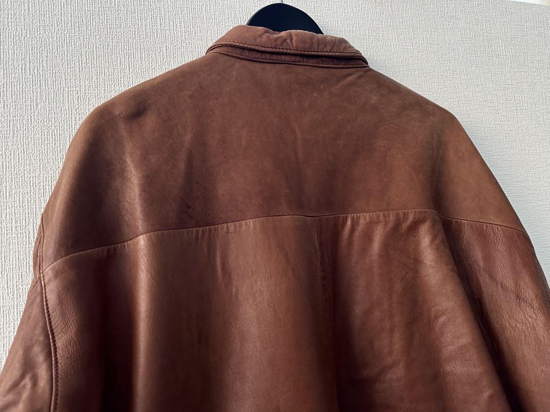 超スペシャル 90s ポニーマーク無 ラルフローレン レザー ジャケット L