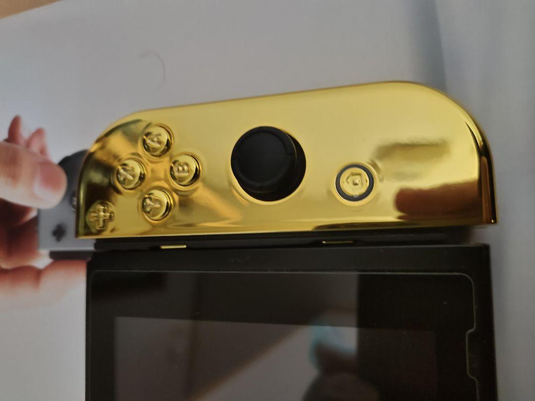 希少 Nintendo Switch 金色外装 未対策基盤