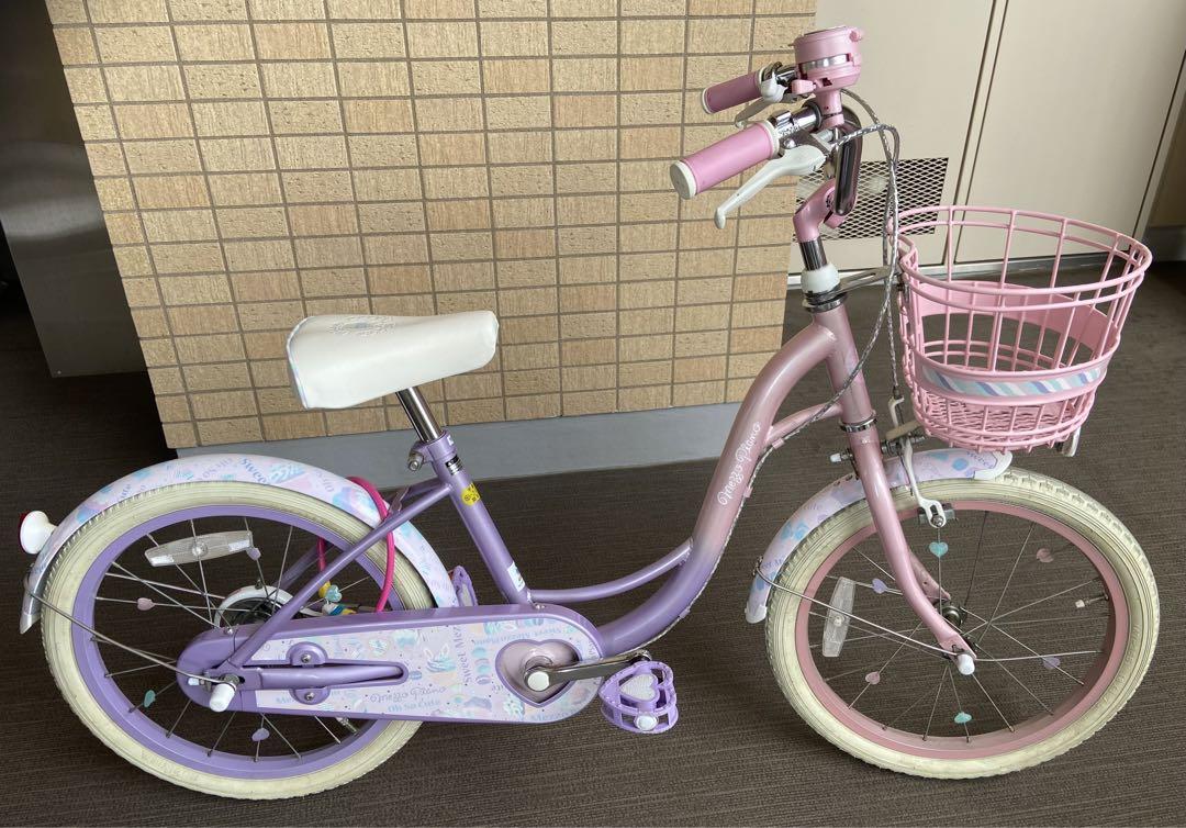 あさひ　メゾピアノ 18インチ　子供用自転車　幼児　女の子　手渡し可能