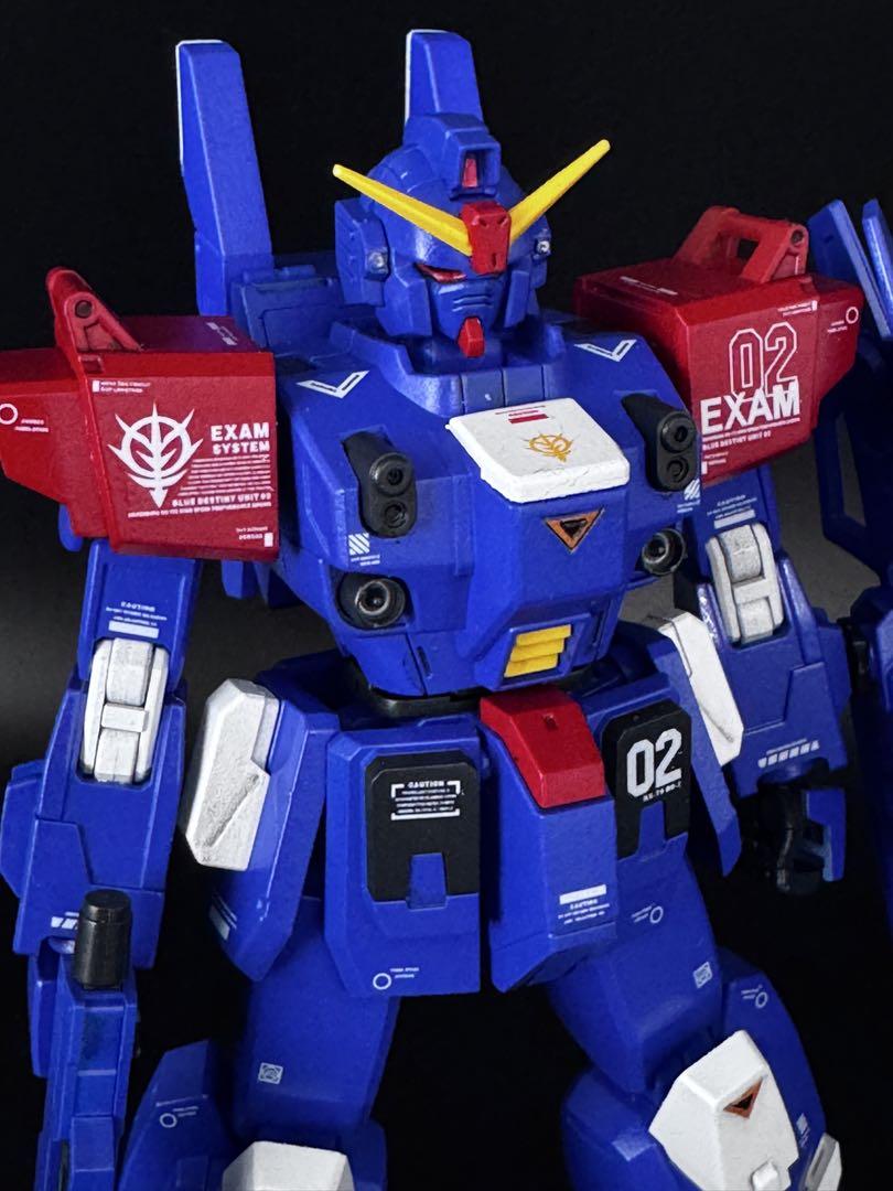 全塗装完成品 1/144 HG ブルーディスティニー2号機