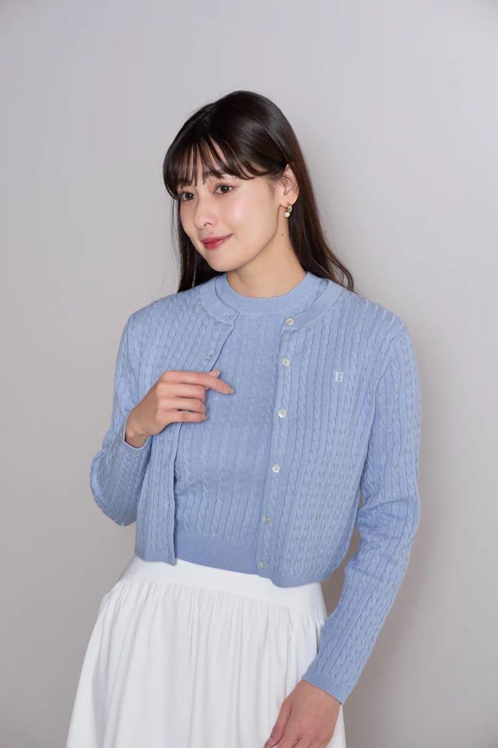 【新品未使用】Essential Cable Knit Set herlipto