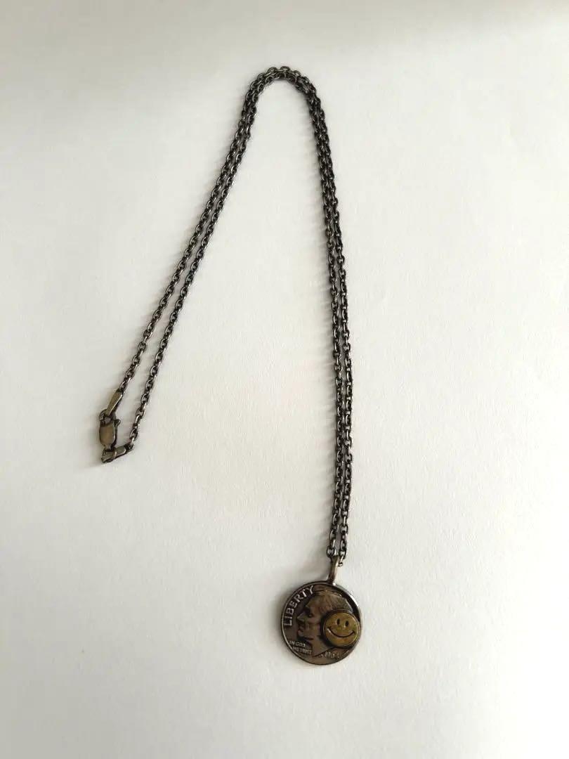NORTH WORKS × BEAMS / 別注 10¢+ スマイル ペンダント