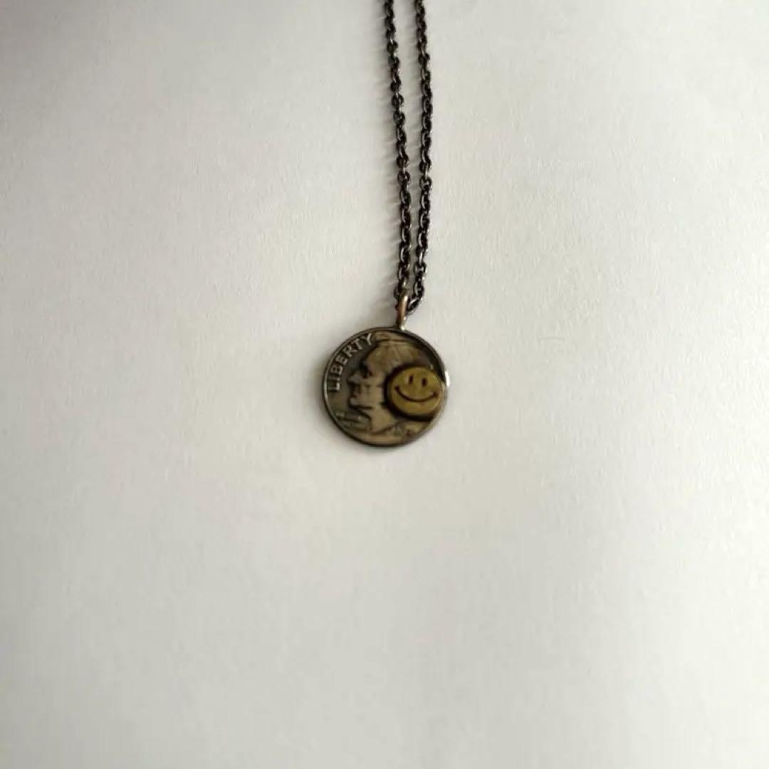 NORTH WORKS × BEAMS / 別注 10¢+ スマイル ペンダント