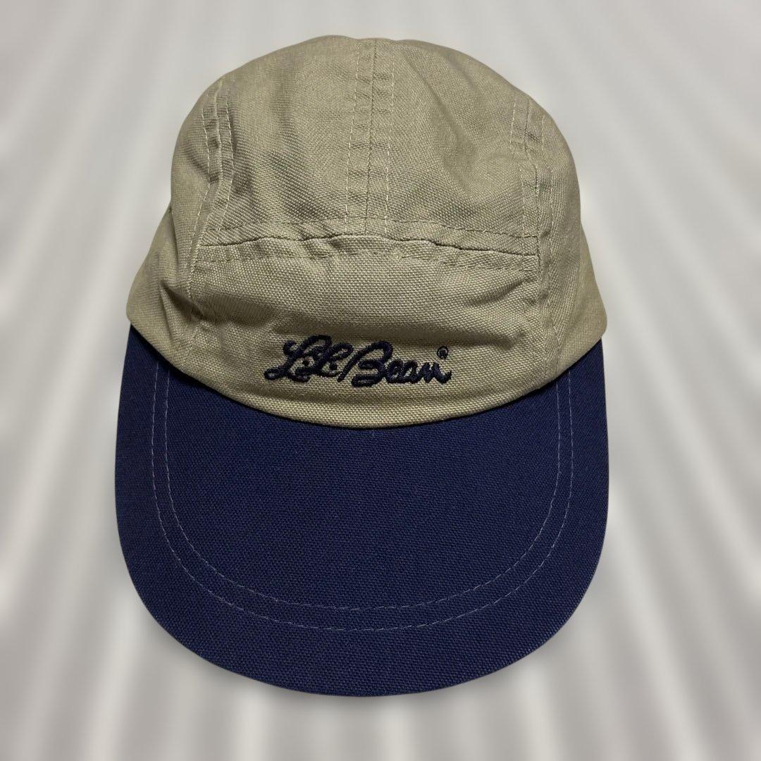 L.L .Bean エルエルビーン レアカラー ロングビルキャップ 筆記体ロゴ