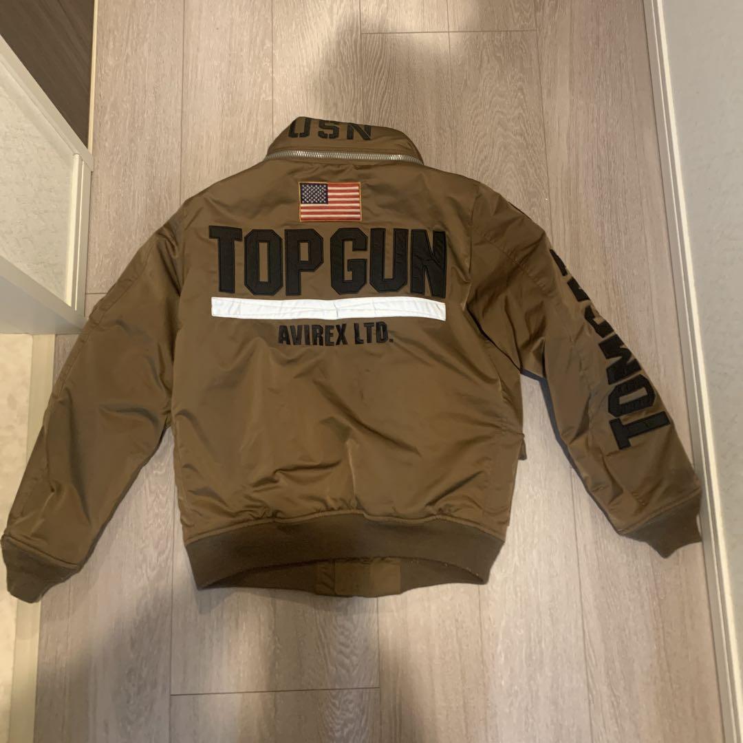 本日23時まで価格　avirex フライトジャケット L \"TOP GUN\"