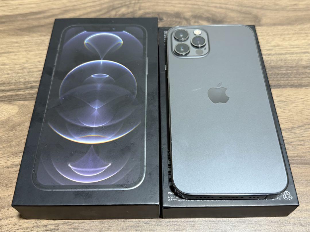 【美品】iPhone 12 Pro 256GB グラファイト