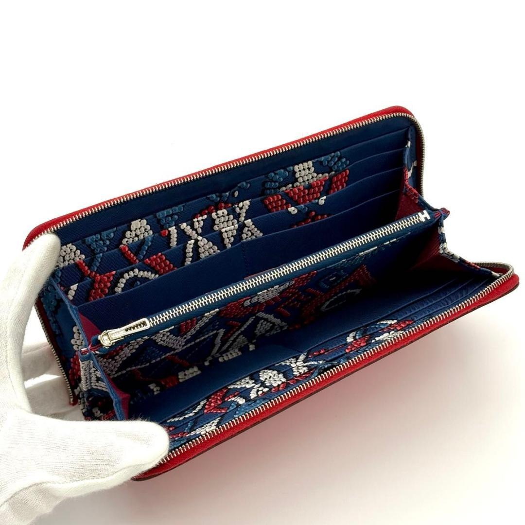 エルメス 長財布 ヴォーエプソン アザップロング シルクイン 1883