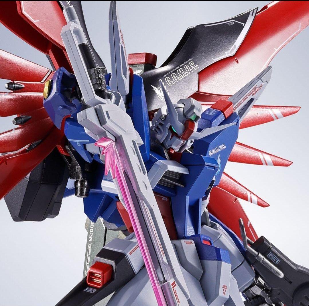 L ROBOT魂 メタルロボット魂　デスティニー SpecII 光の翼 Amazon.co.jp: METAL ROBOT魂＜SIDE MS＞デスティニーガン ダム