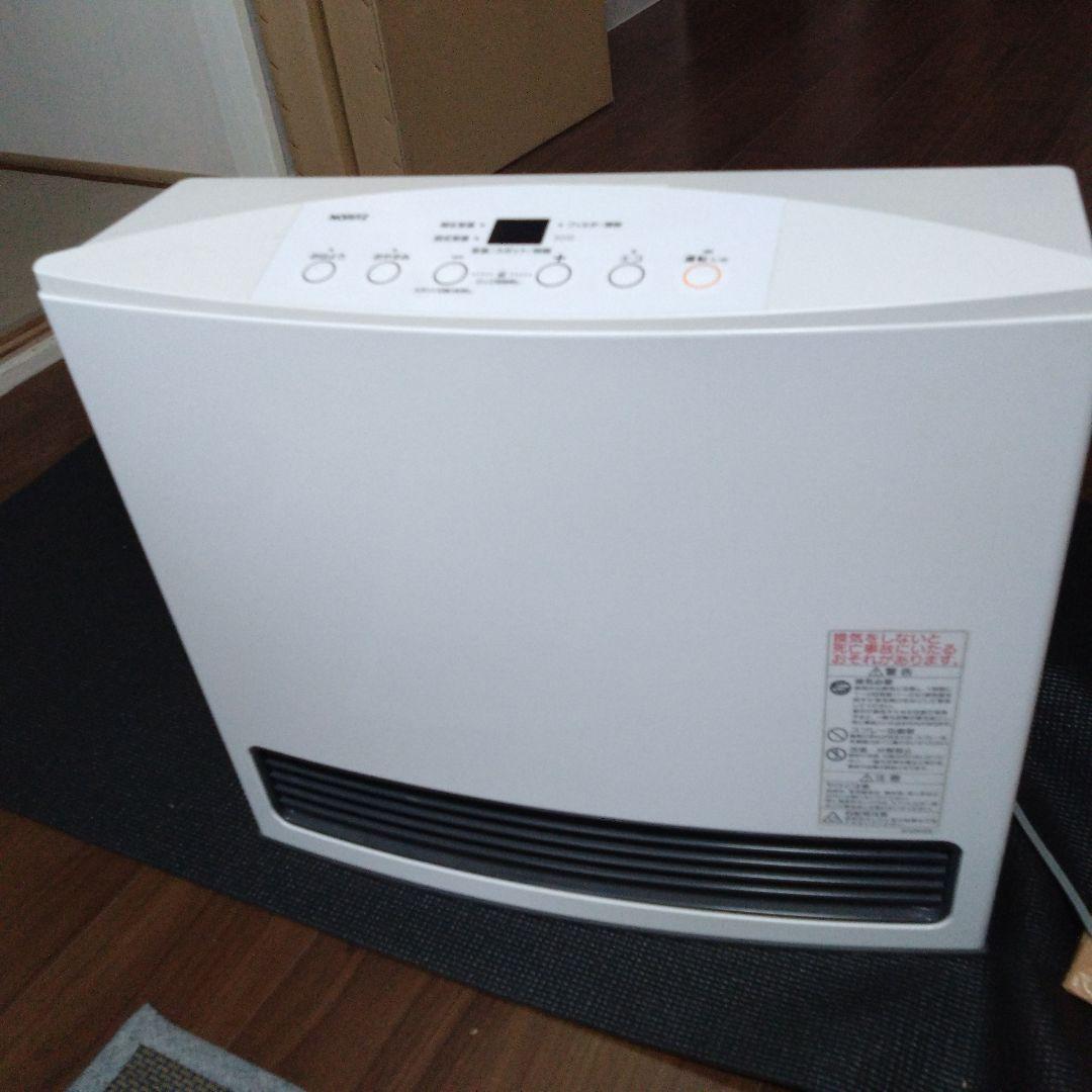 ノーリツ ガスファンヒーター GFH-4004S-W5 取説 保存箱 ホース付