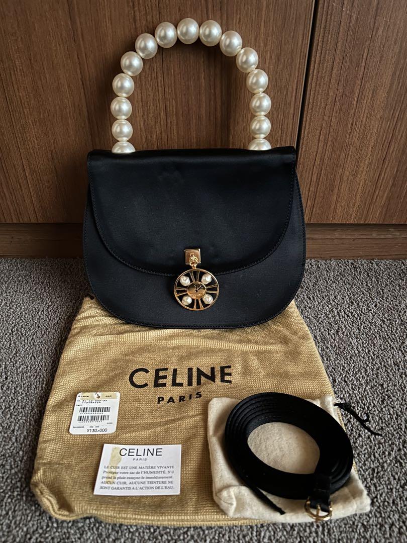 CELINE - 美品 セリーヌ ヴィンテージ レザー 2way フォーマル