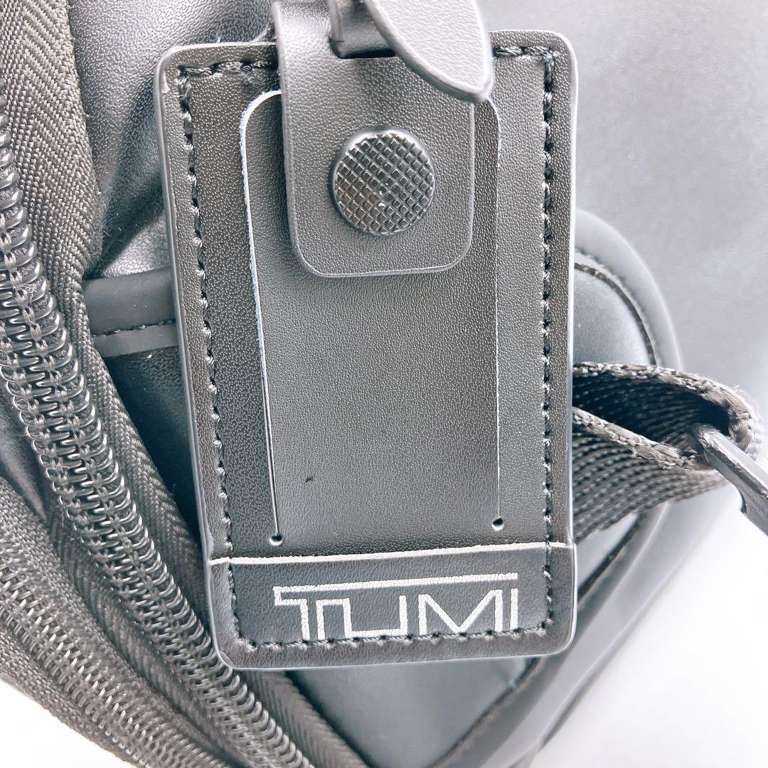 【luvさま専用TUMI『ケリー』スリング ボディバッグ オールレザー仕様