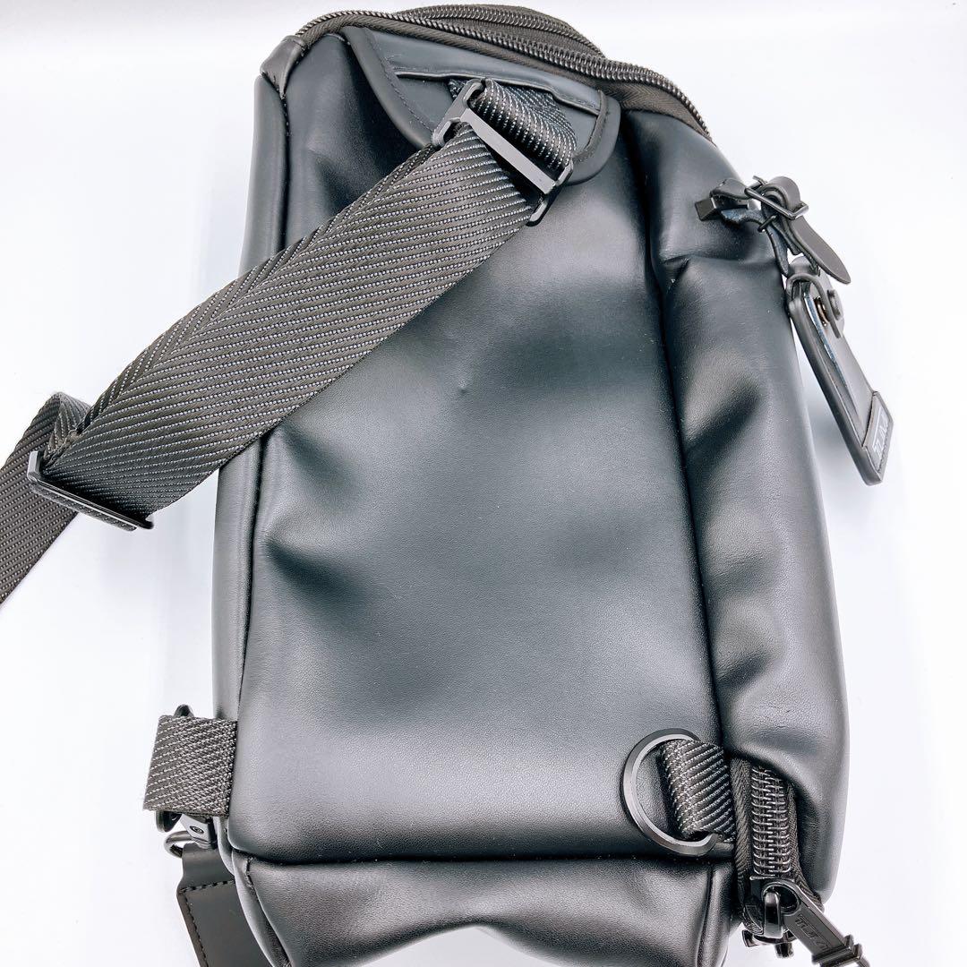 【luvさま専用TUMI『ケリー』スリング ボディバッグ オールレザー仕様