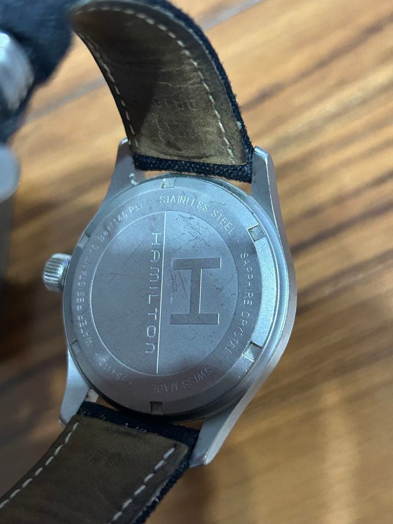 稼働 ハミルトン カーキ H684112 HAMILTON KHAKI デイトHamilton MEDICALDB_JP