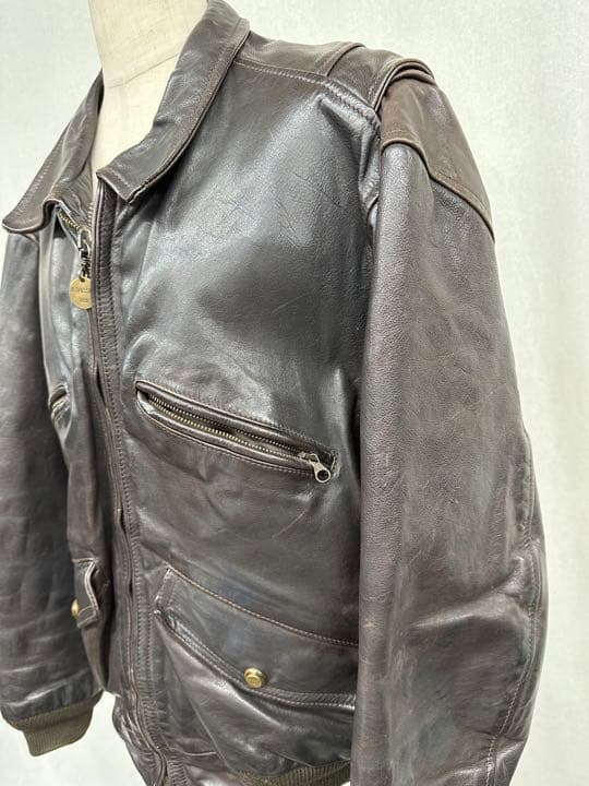 オールド ULTIMISSIMO レザージャケット ⑩ オールド ULTIMISSIMO レザージャケット ⑩