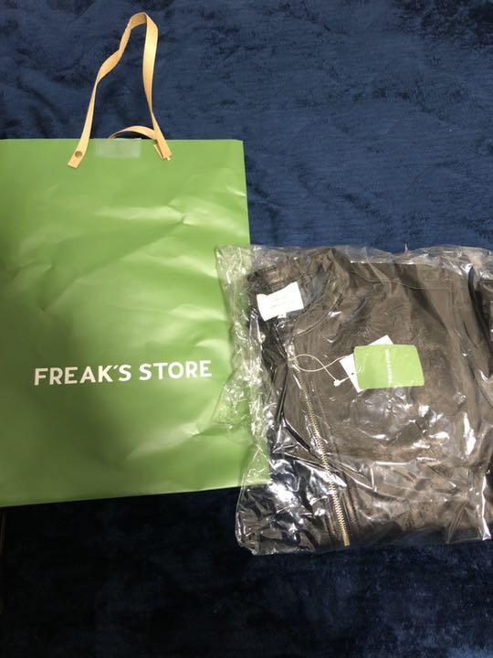 お得在庫 新品未使用 FREAK’S STORE 山羊革 レザージャケット AIdTb-m74439375104 通販在庫