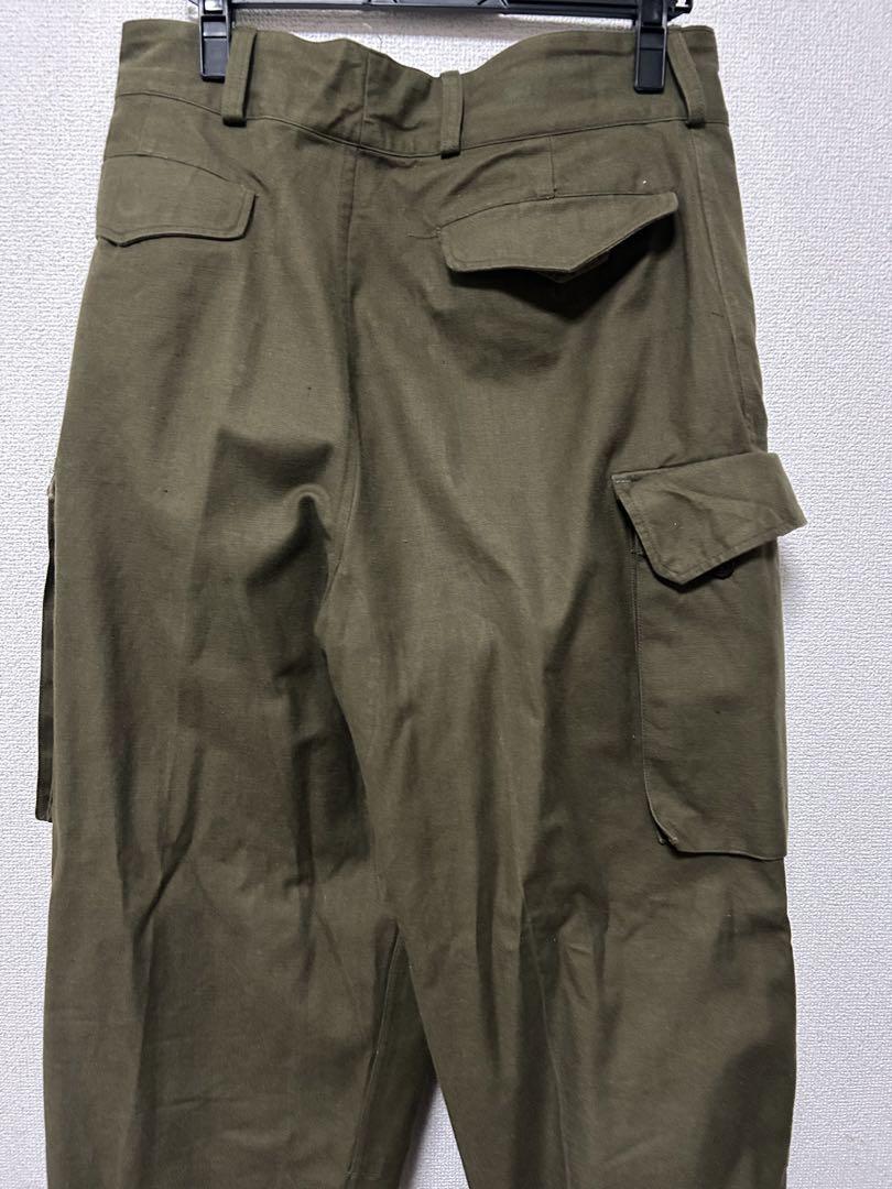 本物の フランス軍 M-47 カーゴパンツ 実物 パンツ