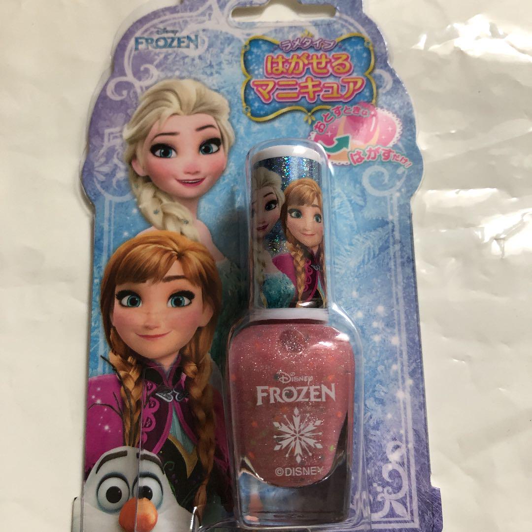 はがせる マニキュア☆ラメ ピンク☆アナ雪 キッズ ネイル 化粧品 新品 桃色(¥700) , メルカリ スマホでかんたん フリマアプリ