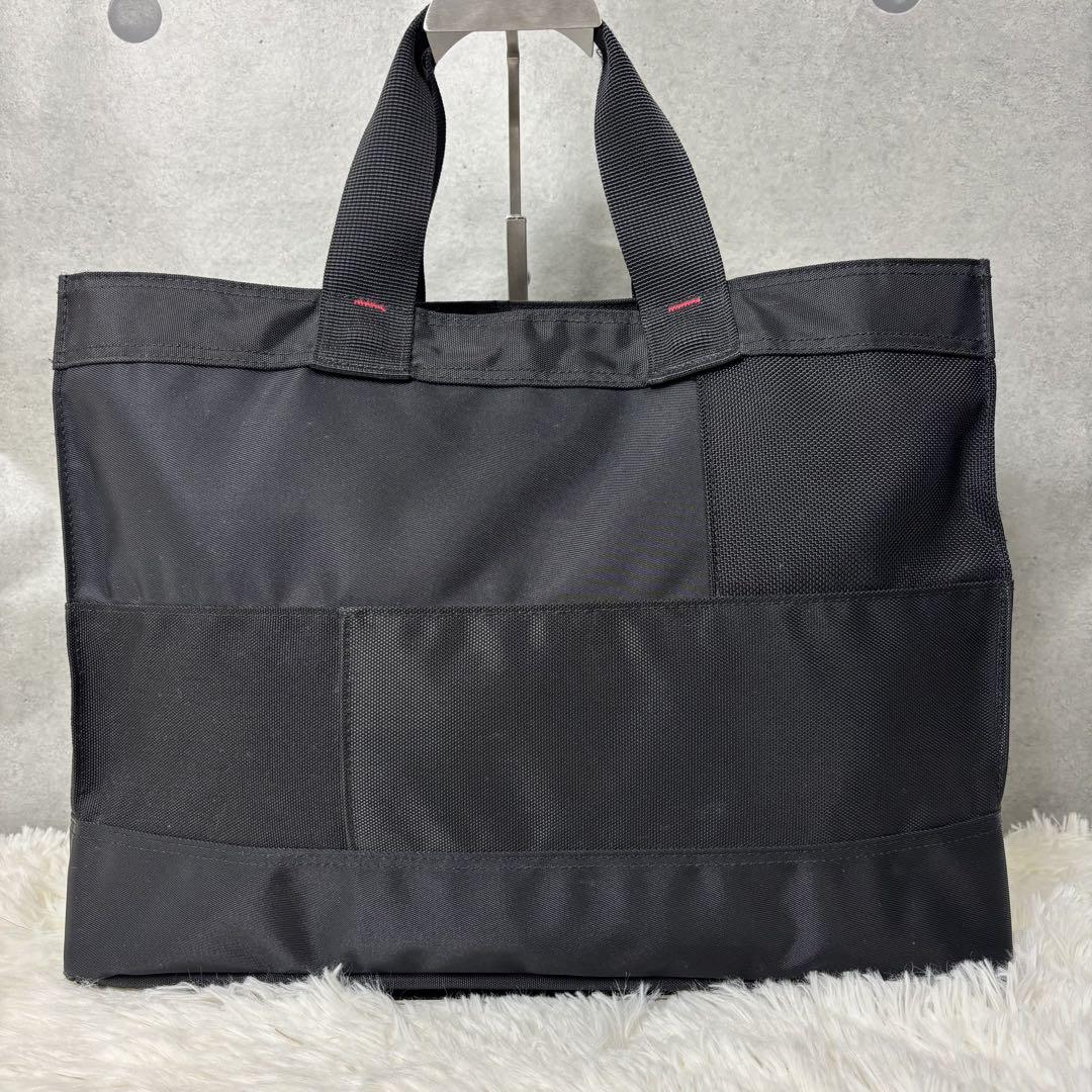 【美品】 ポーター トートバッグ A4可 ネットワーク ブラック