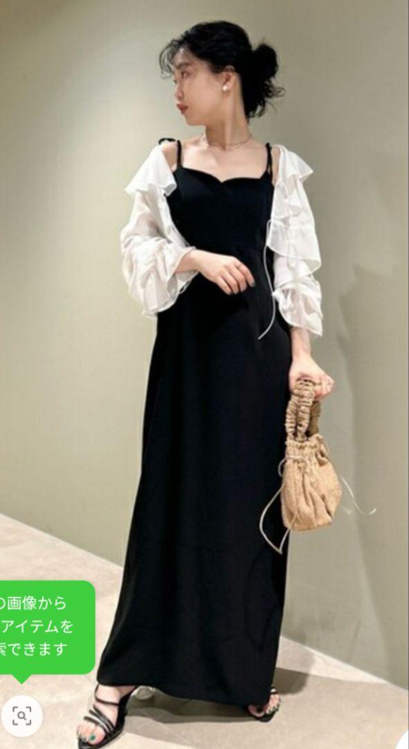 LILY BROWN バックレースアップキャミワンピース