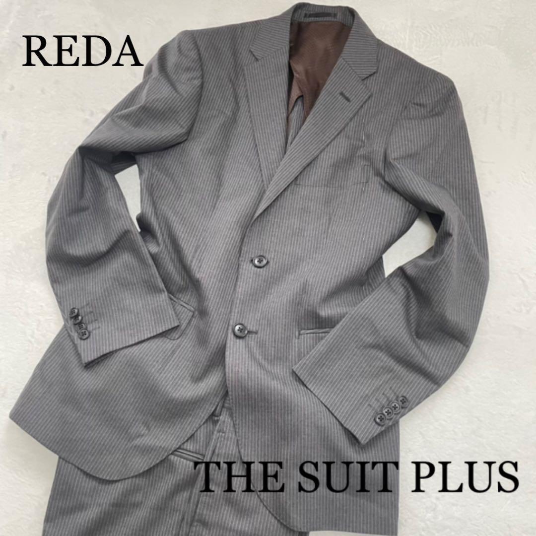 2THE SUITS PLUS テーラードジャケットスーツ ストライプ REDA - メルカリ 2THE SUITS PLUS テーラードジャケットスーツ ストライプ REDA - メルカリ