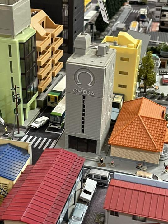 Nゲージ☆鉄道模型☆ジオコレに☆オメガビル☆ミニチュア☆住宅 Nゲージ☆鉄道模型☆ジオコレに☆オメガビル☆ミニチュア☆住宅
