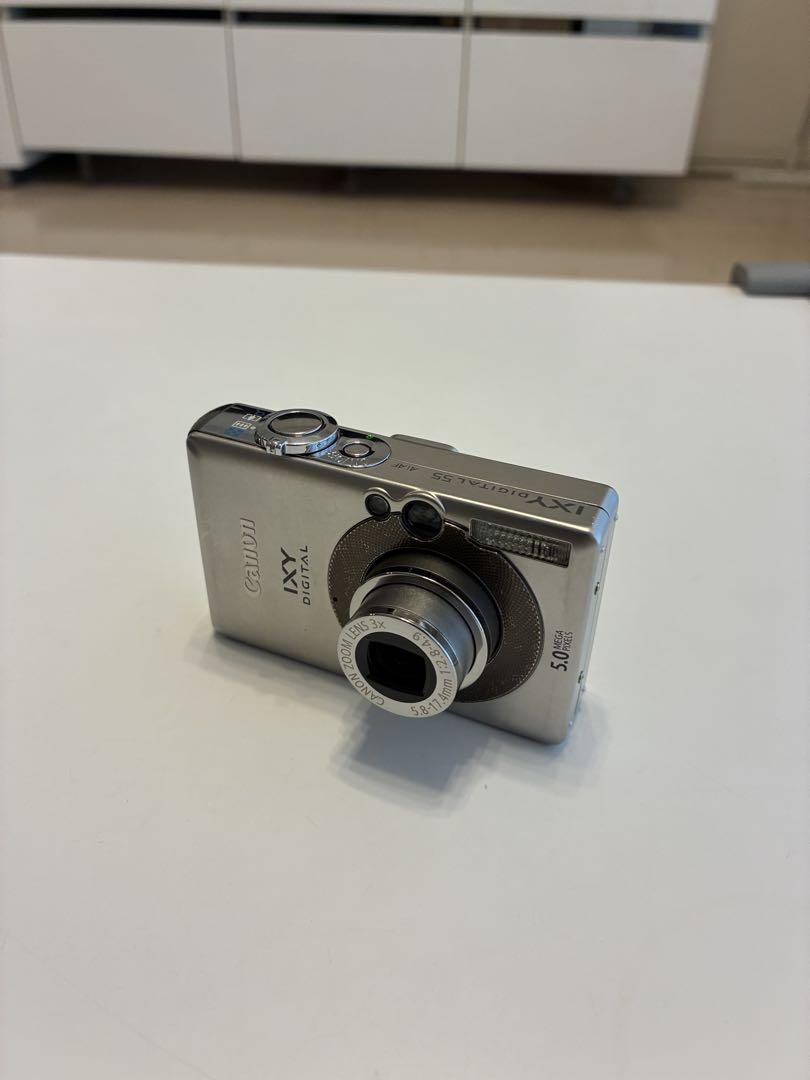 Canon IXY DIGITAL 55 シルバー