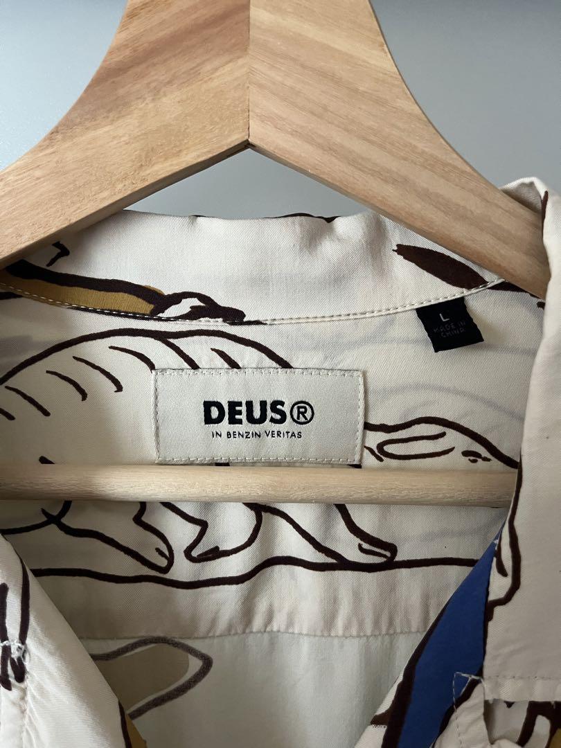 Deus デウス オープンシャツ L 柄シャツ アロハシャツ