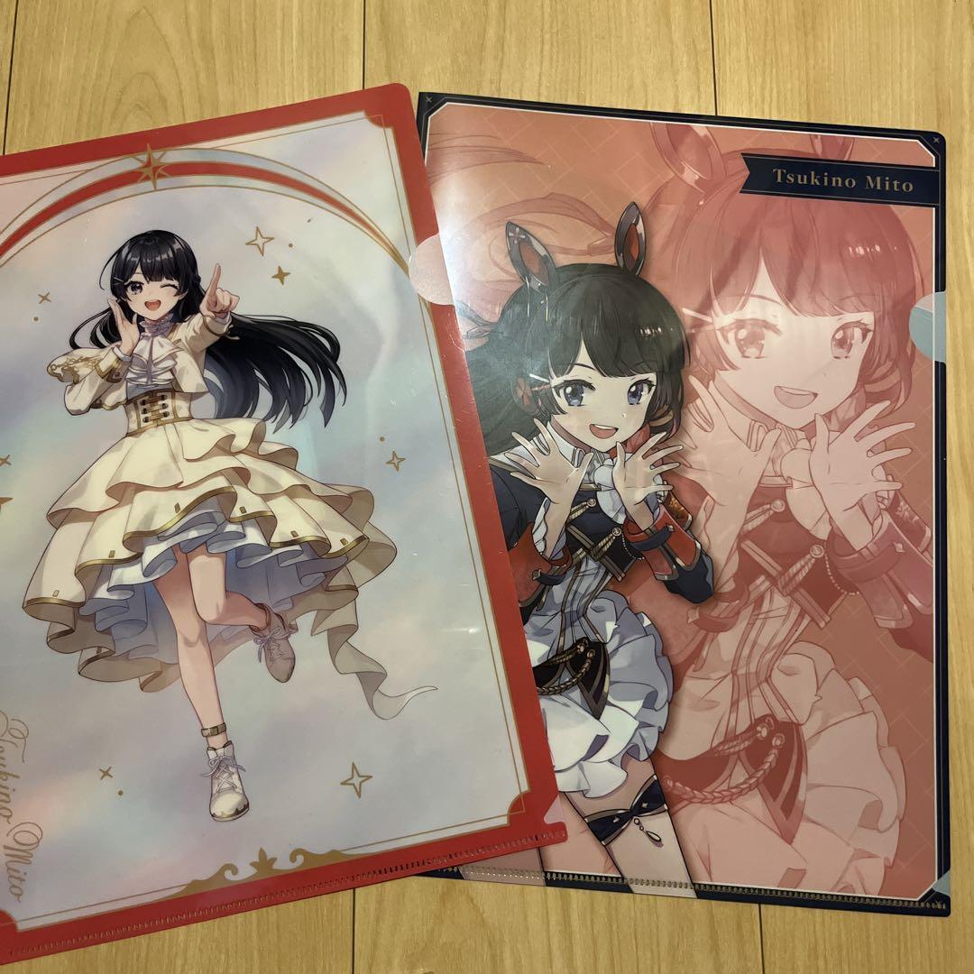 にじさんじ　月ノ美兎　グッズ　クリアファイル　アクスタ