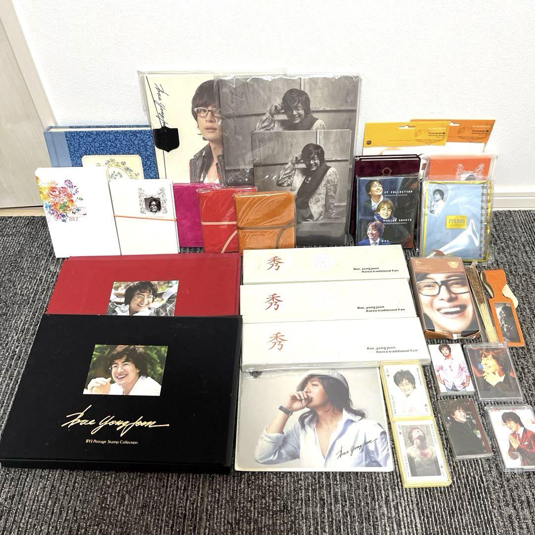 ペヨンジュン グッズまとめ売り 韓国 公式 ファンクラブ 新品 冬のソナタ レア 4,650円
