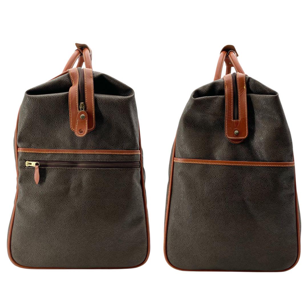 良品 799 Mulberry 英国製 シボ革 2way ボストンバッグ 大容量