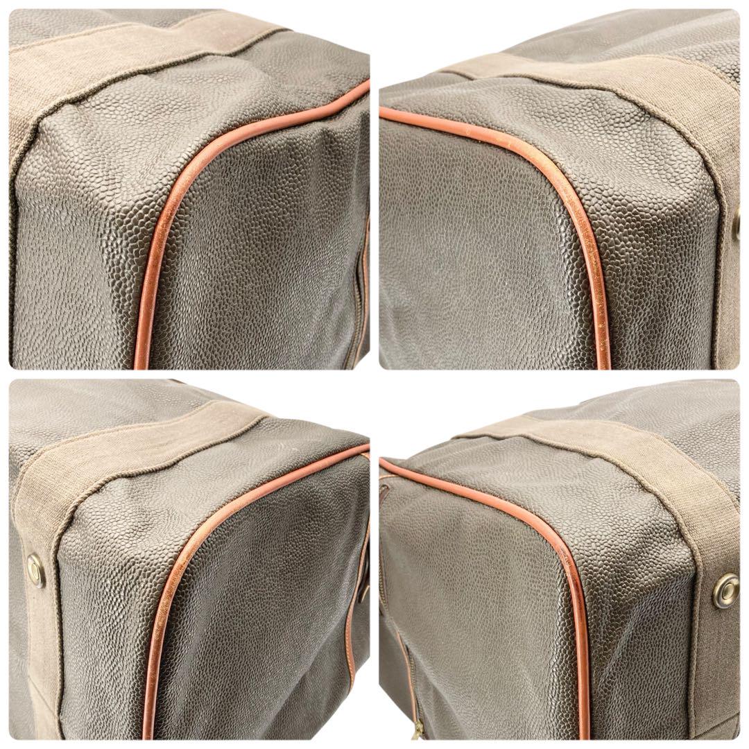良品 799 Mulberry 英国製 シボ革 2way ボストンバッグ 大容量