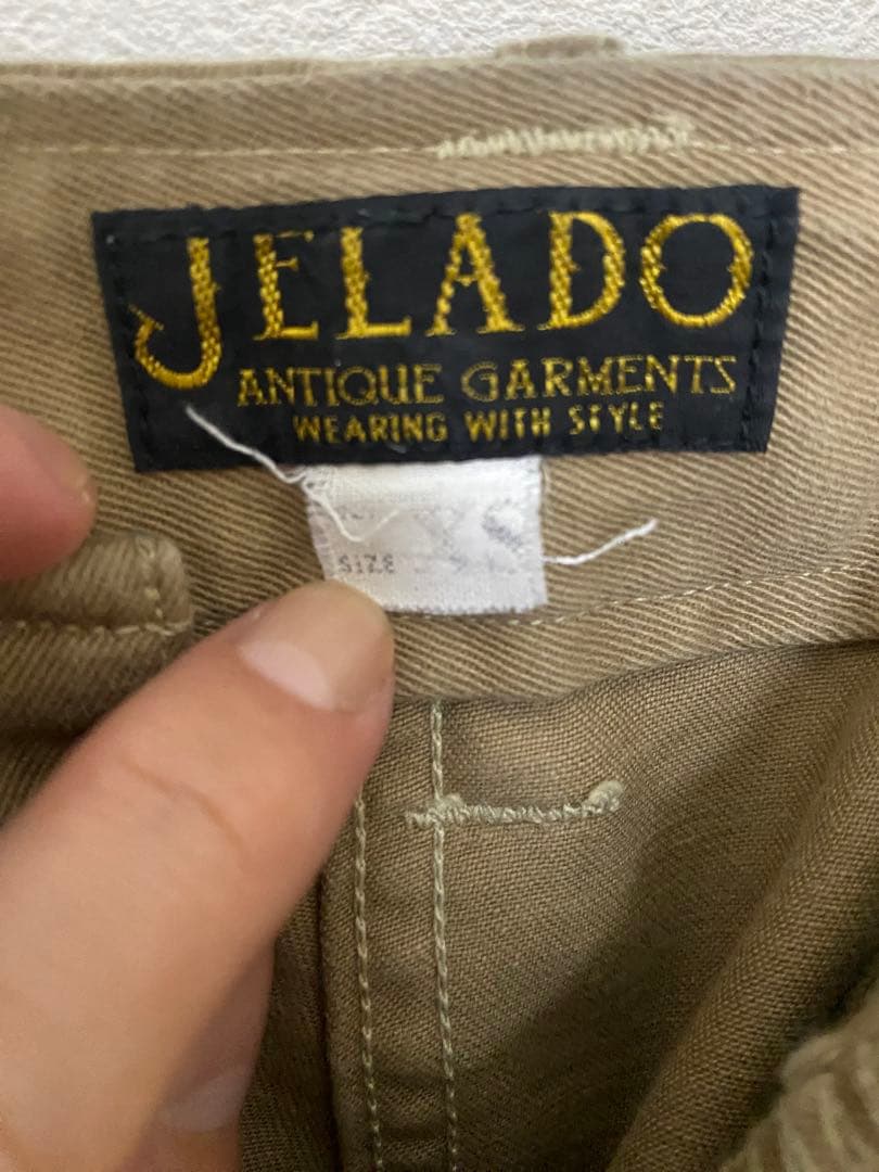 JELADO 41 Khaki Lastresort Chino Cloth