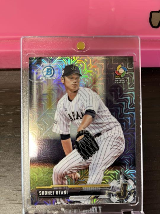 大谷翔平 2017 topps Bowman Chrome トップス カード