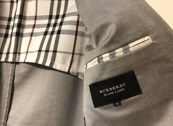 Burberry☆バーバリーブラックレーベル グレー セットアップスーツMサイズ