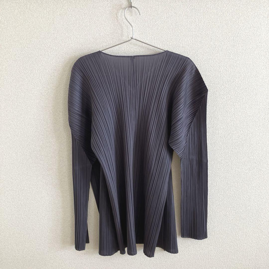 ISSEY MIYAKE イッセイミヤケ PP05-JO607 L カーディガン