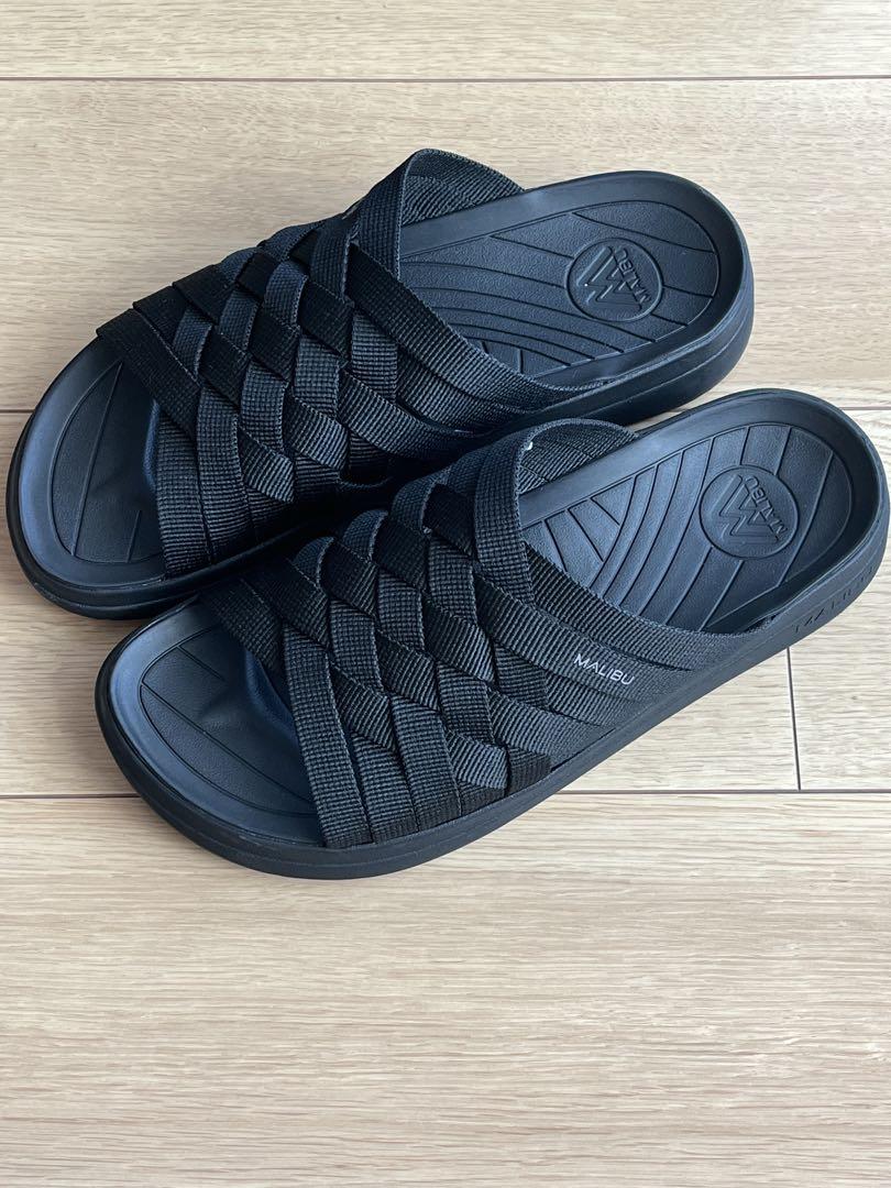 超美品★26cm MALIBU SANDALS ZUMA BLACK 黒