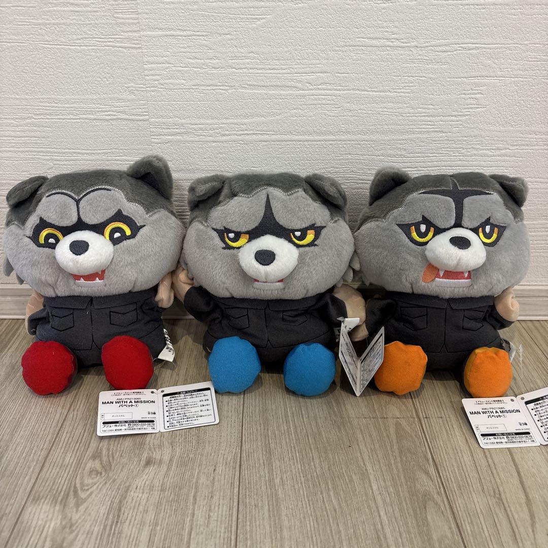 MAN WITH A MISSION マンウィズ パペット ぬいぐるみ まとめ