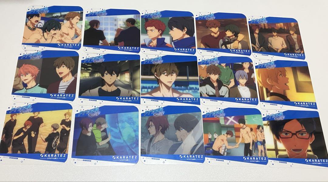 Free！ カラ鉄 カラオケの達人 コースター15枚セット
