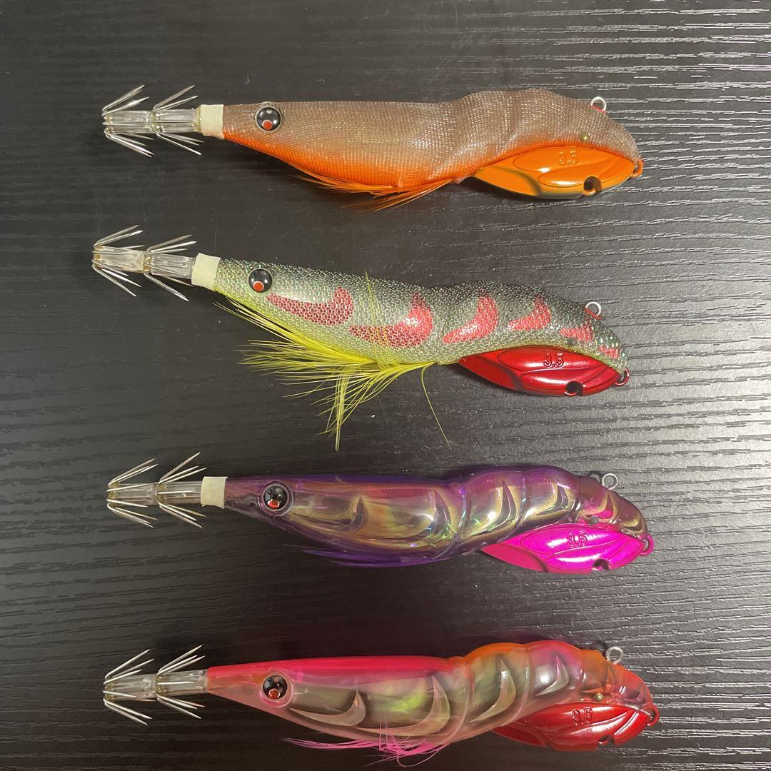 【期間限定】 3.5号 ez-q デュエル 30g 4個セット 廃盤ティップランエギ ルアー・フライ