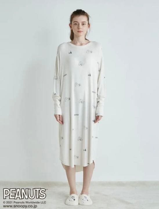 22年新作 ジェラートピケ スヌーピー ワンピース ルームウェア Lavocaderia Co