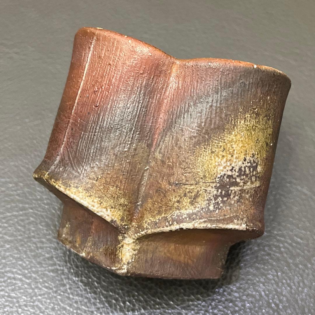 即購入OK!未使用 備前 ぐい呑み 松本頼明作 箱付き | nalans.com